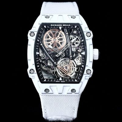 Richard Mille RM 27-05 Flying Tourbillon Rafael Nadal White Carbon Fibre Diameter 47.25mm Watch